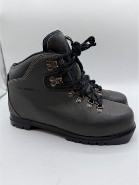 Merrell Women's frontier II NNN-BC cross country ski Boots Size 9 Black Leather